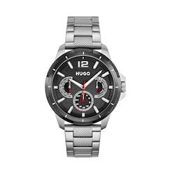 HUGO #SPORT Men's Stainless Steel Bracelet Watch