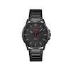 Thumbnail Image 1 of HUGO #FIRST Men's Black IP Bracelet Watch