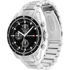 Thumbnail Image 1 of Tommy Hilfiger Men's Black Dial Stainless Steel Bracelet Watch