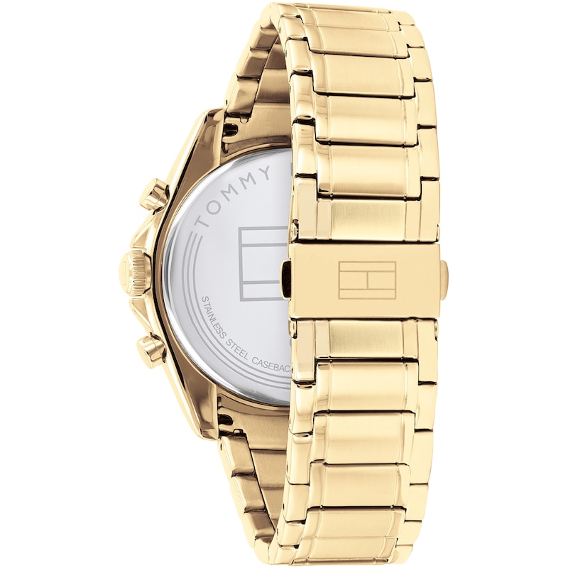 Main Image 3 of Tommy Hilfiger Men's Blue Dial Yellow Gold Tone Watch