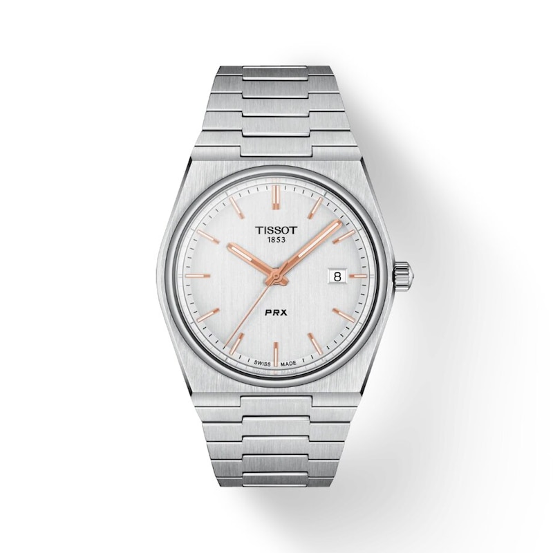 Main Image 1 of Tissot PRX 40 Men's White Dial Stainless Steel Bracelet Watch
