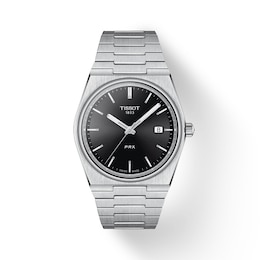 Tissot PRX 40 Men's Black Dial Stainless Steel Bracelet Watch