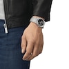 Thumbnail Image 5 of Tissot PRX 40 Men's Black Dial Stainless Steel Bracelet Watch