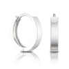 Thumbnail Image 1 of Sterling Silver 10mm Huggie Hoop Earrings