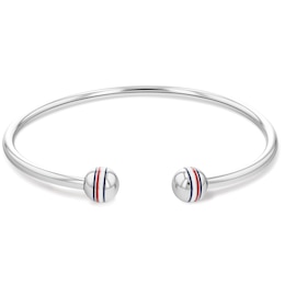 Tommy Hilfiger Stainless Steel Orb Bangle