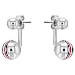 Tommy Hilfiger Stainless Steel Orb Stud Earrings