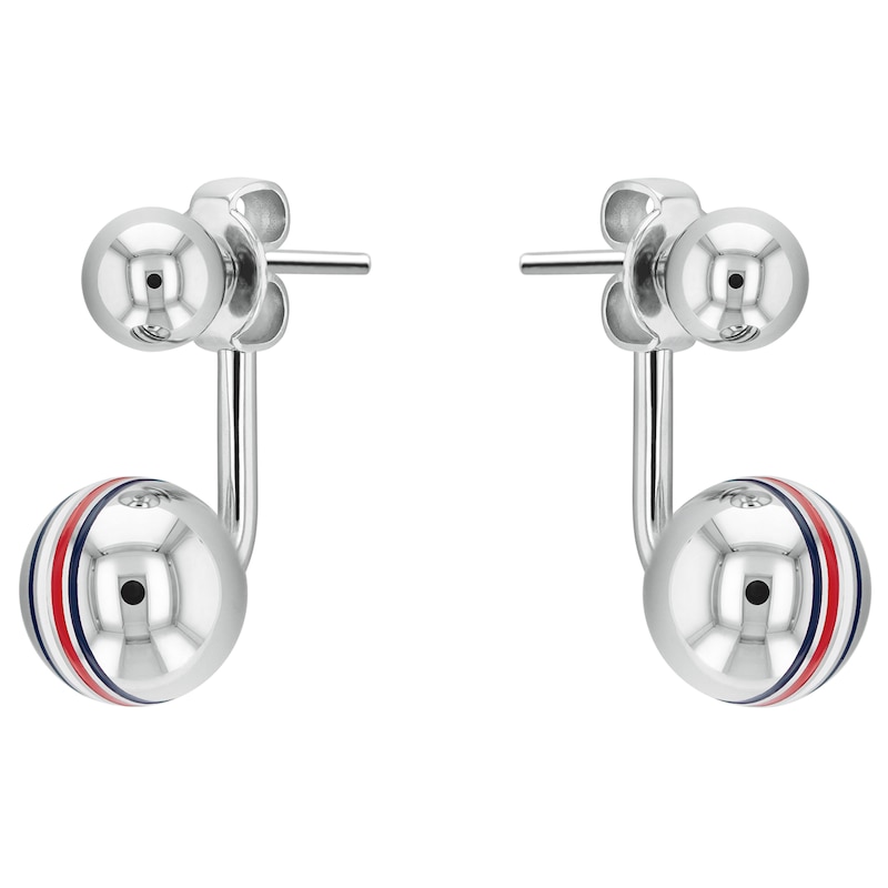 Main Image 1 of Tommy Hilfiger Stainless Steel Orb Stud Earrings