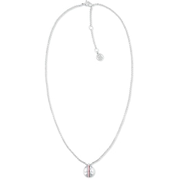 Tommy Hilfiger Stainless Steel Orb Chain Pendant