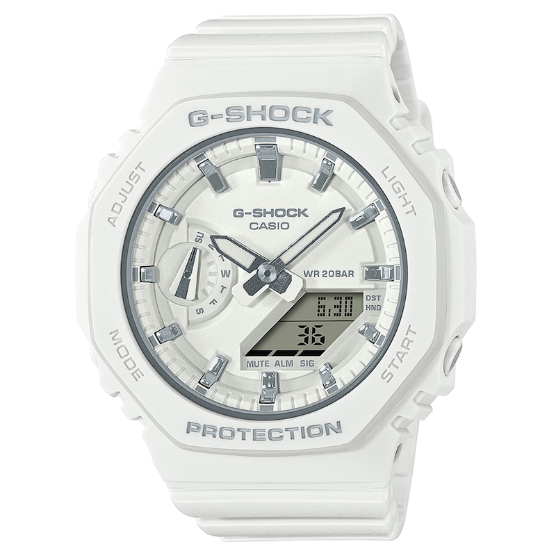 G-Shock GMA-S2100-7AER White Silicone Strap Watch