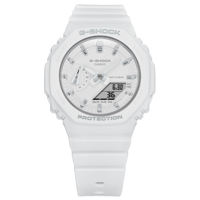 Main Image 5 of G-Shock GMA-S2100-7AER White Silicone Strap Watch