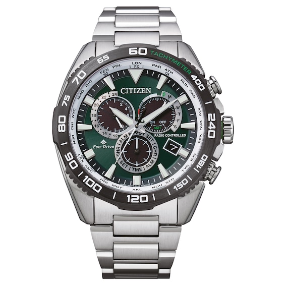 Citizen Eco-Drive Mens Promaster Perpetual Chrono A.T Bracel