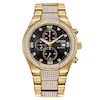 Thumbnail Image 1 of Citizen Crystal Men's Yellow Gold Tone Bracelet Watch