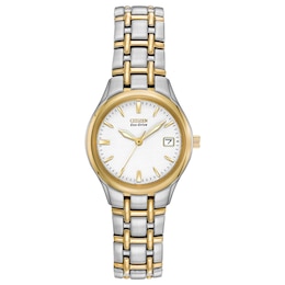 Citizen Eco-Drive Silhouette Ladies' Two Tone Bracelet Watch