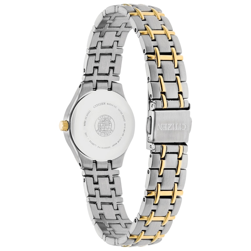 Main Image 2 of Citizen Eco-Drive Silhouette Ladies' Two Tone Bracelet Watch