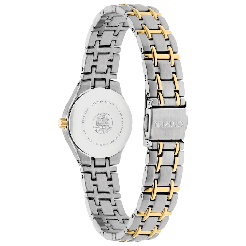 Citizen Eco-Drive Silhouette Ladies' Two Tone Bracelet Watch