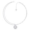 Guess From Guess With Love Silver Tone Pendant