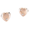Thumbnail Image 1 of Guess Is For Lovers Rose Gold Tone Heart Stud Earrings