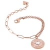 Guess From Guess With Love Rose Gold Tone Bracelet