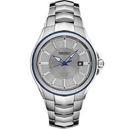 Seiko Coutura Solar Men's Stainless Steel Bracelet Watch