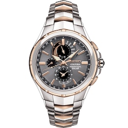 Seiko Coutura Solar Men's Two Tone Bracelet Watch