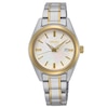 Seiko Quartz Essential Time Ladies Two Tone Bracelet Watch