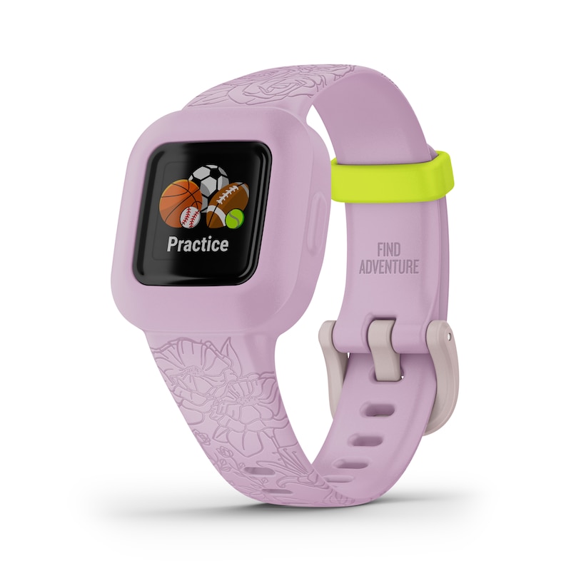 Main Image 5 of Garmin Vivofit Jr.3 Purple Floral Activity Tracker