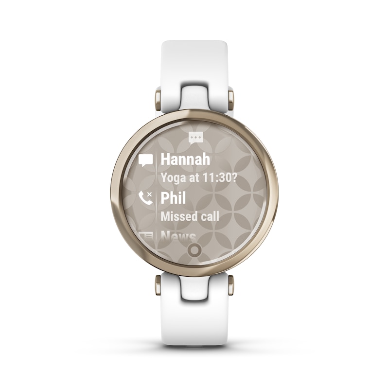 Garmin Lily Sport White Silicone Strap Smartwatch