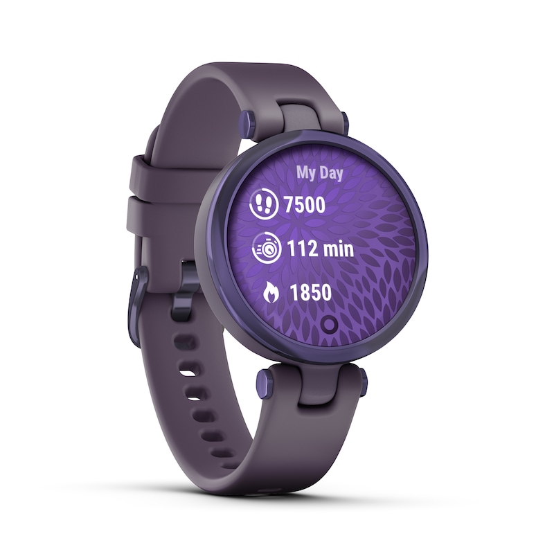 Garmin Lily Sport Purple Silicone Strap Smartwatch