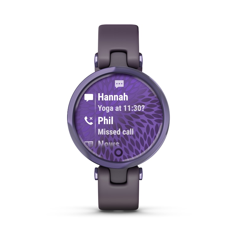 Garmin Lily Sport Purple Silicone Strap Smartwatch