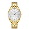 Thumbnail Image 1 of Rotary  Ultra Slim Men's Yellow Gold Tone Bracelet Watch