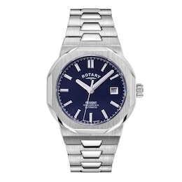 Rotary Regents Automatic Men's Stainless Steel Watch