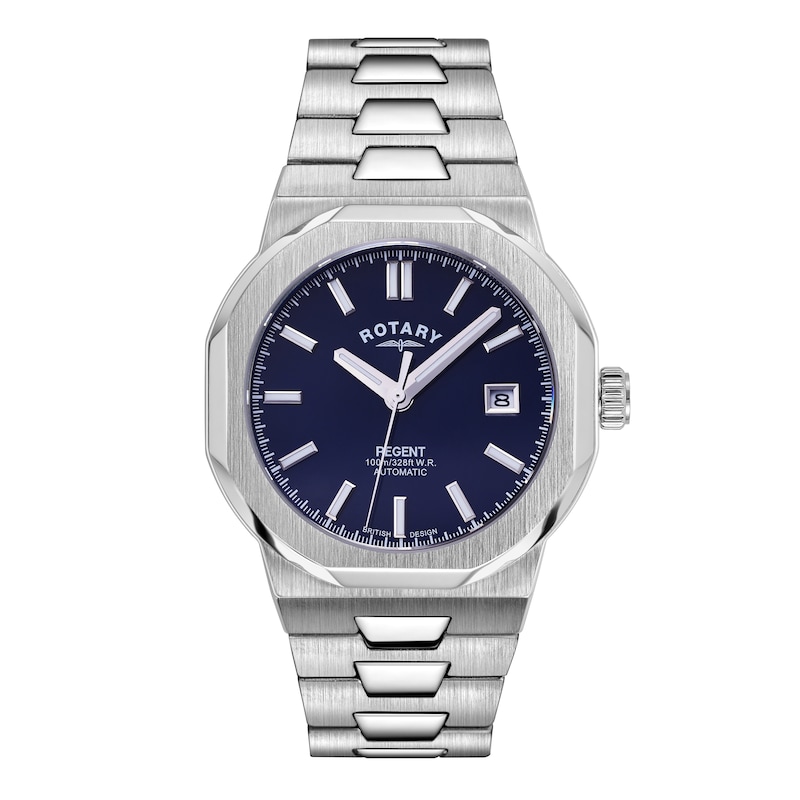 Rotary Regents Automatic Men's Stainless Steel Watch