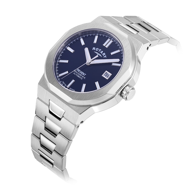Main Image 2 of Rotary Regents Automatic Men's Stainless Steel Watch