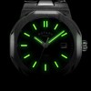 Thumbnail Image 4 of Rotary Regents Automatic Men's Black Leather Strap Watch