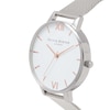 Thumbnail Image 1 of Olivia Burton Big Dial Silver Metal Plated Mesh Watch