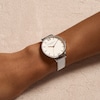 Thumbnail Image 5 of Olivia Burton Big Dial Silver Metal Plated Mesh Watch