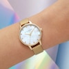 Thumbnail Image 2 of Olivia Burton Classic Ladies' Gold Tone Mesh Bracelet Watch