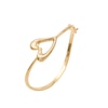 Thumbnail Image 3 of HS Edit HEARTS 18ct Yellow Gold Plated Abstract Heart Bangle