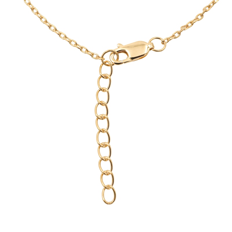 Main Image 2 of HS Edit HEARTS 18ct Yellow Gold Plated Sterling Silver Triple Hammered Heart Station Bracelet