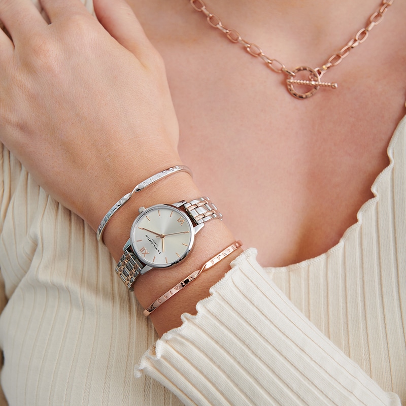 Olivia Burton England Ladies' Two Tone Bracelet Watch