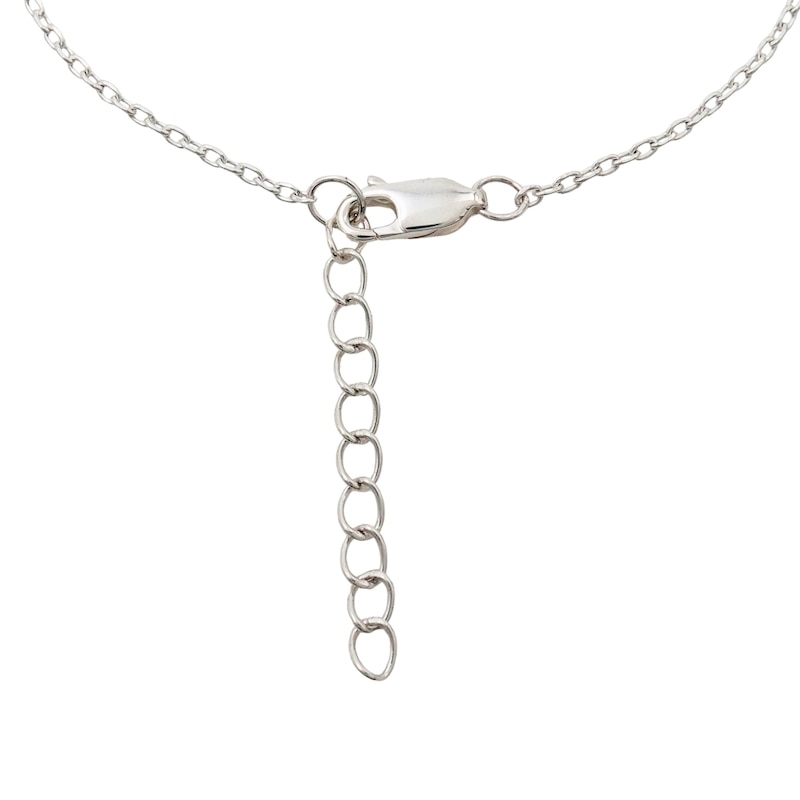 Main Image 2 of HS Edit HEARTS Sterling Silver Triple Hammered Heart Station Bracelet