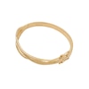 Thumbnail Image 3 of HS Edit ORGANIC 18ct Yellow Gold Plated Abstract Organic Entwined Bangle