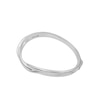 Thumbnail Image 2 of HS Edit ORGANIC Sterling Silver Plated Abstract Organic Entwined Bangle