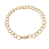 Thumbnail Image 2 of HS Edit CHAINS 18ct Yellow Gold Plated Plain Large Link Chain Bracelet