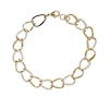 Thumbnail Image 1 of HS Edit CHAINS 18ct Yellow Gold Plate & Cubic Zirconia Chunky Large Link Chain Bracelet