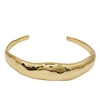 Thumbnail Image 1 of HS Edit MOLTEN 18ct Yellow Gold Plated Moulded Chunky Bangle