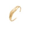 Thumbnail Image 3 of HS Edit MOLTEN 18ct Yellow Gold Plated Moulded Chunky Bangle