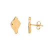 Thumbnail Image 3 of HS Edit MOLTEN 18ct Yellow Gold Plated Moulded Oganic Pebble Stud Earrings
