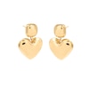 Thumbnail Image 2 of HS Edit HEARTS 18ct Yellow Gold Plated Bubble Heart Drop Earrings