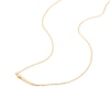 Thumbnail Image 2 of HS Edit ORGANIC 18ct Yellow Gold Plated Sterling Silver Abstract Organic Bar Necklace